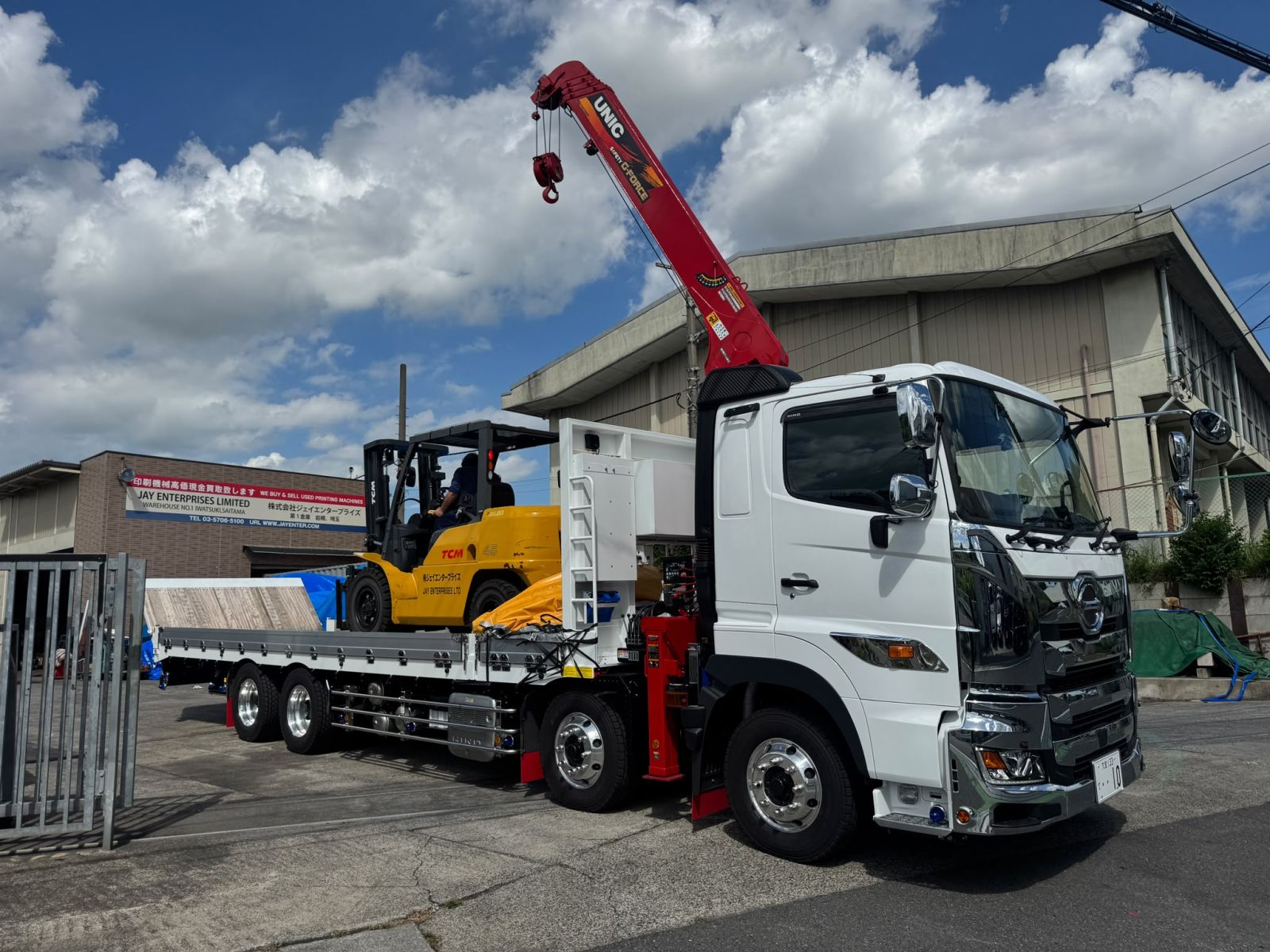 New Crane Truck Added to Our warehouse
